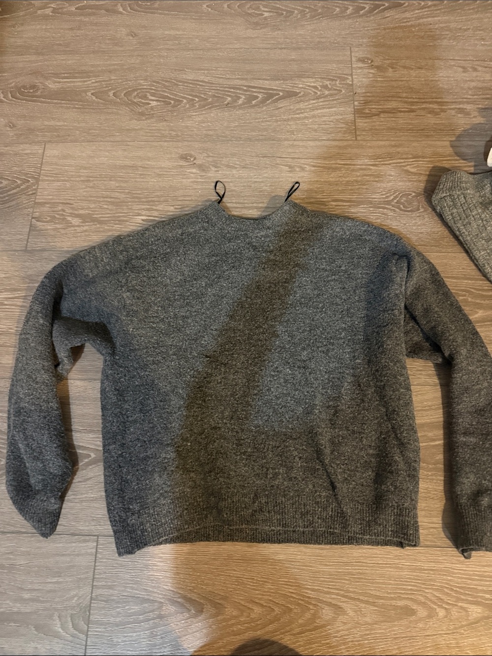 H&M Women's Gray Crewneck Sweater - Cozy Knit